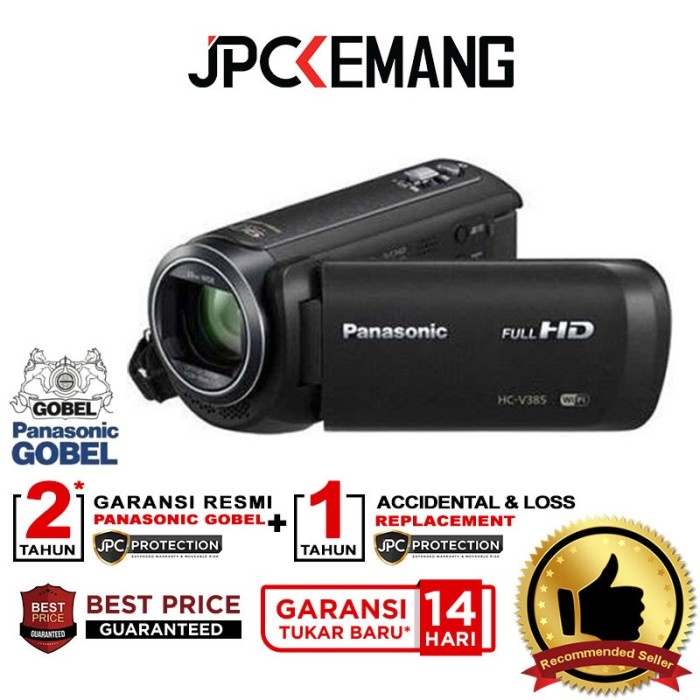 PANASONIC V385 PANASONIC HC-V385 CAMCORDER GARANSI RESMI