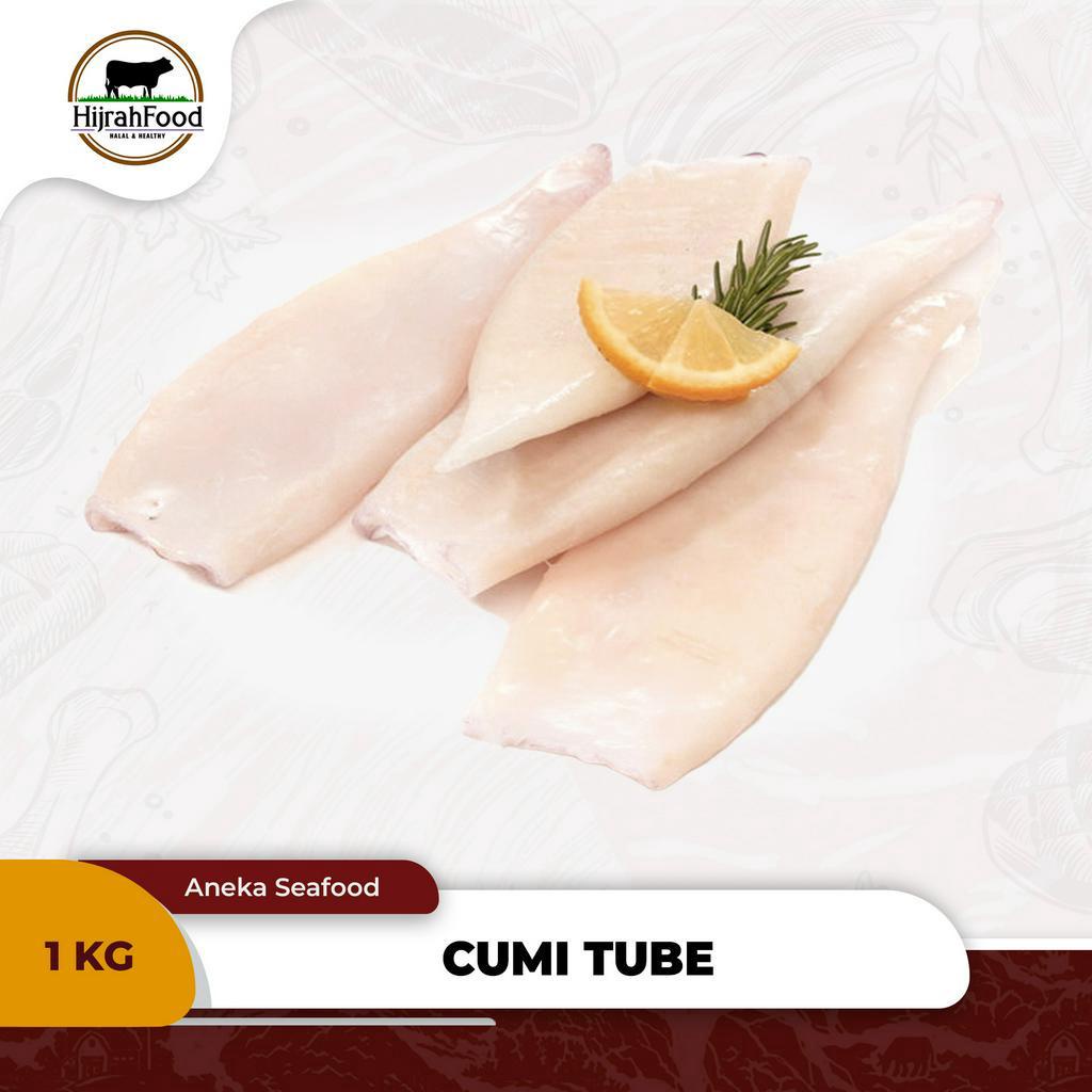 

Cumi Tube Kupas Bersih / Squid Tube