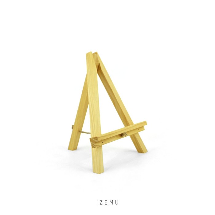 

Terbaru Izemu Fuyo, Easel Small, Tripod Kayu Pinus Promo Terlaris