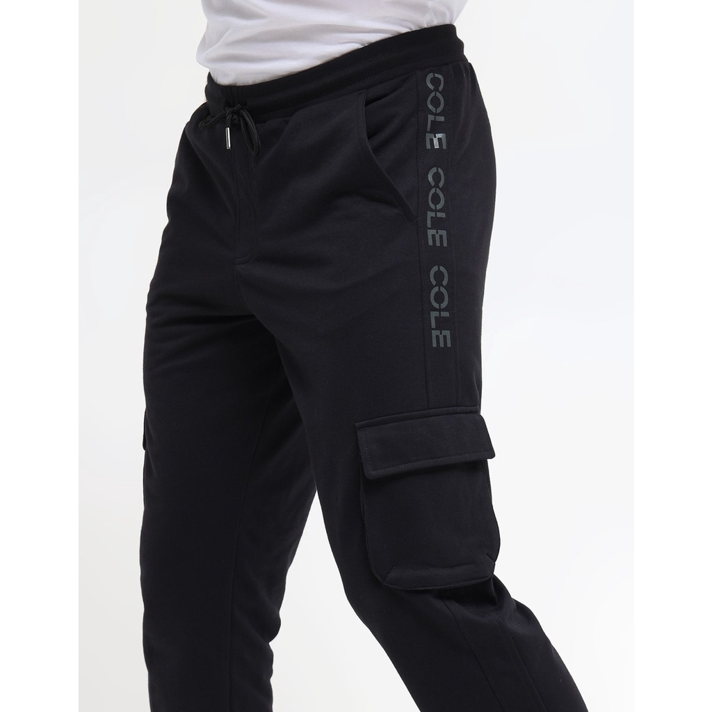 [EXCLUSIVE] BEST QUALITY Cole Celana Jogger Knit Cargo Print Side Pria 118170150