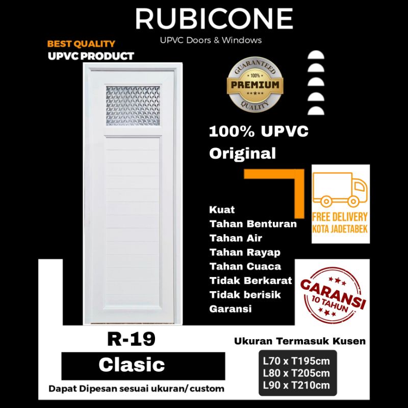 Pintu upvc Rubicon Clasic R19