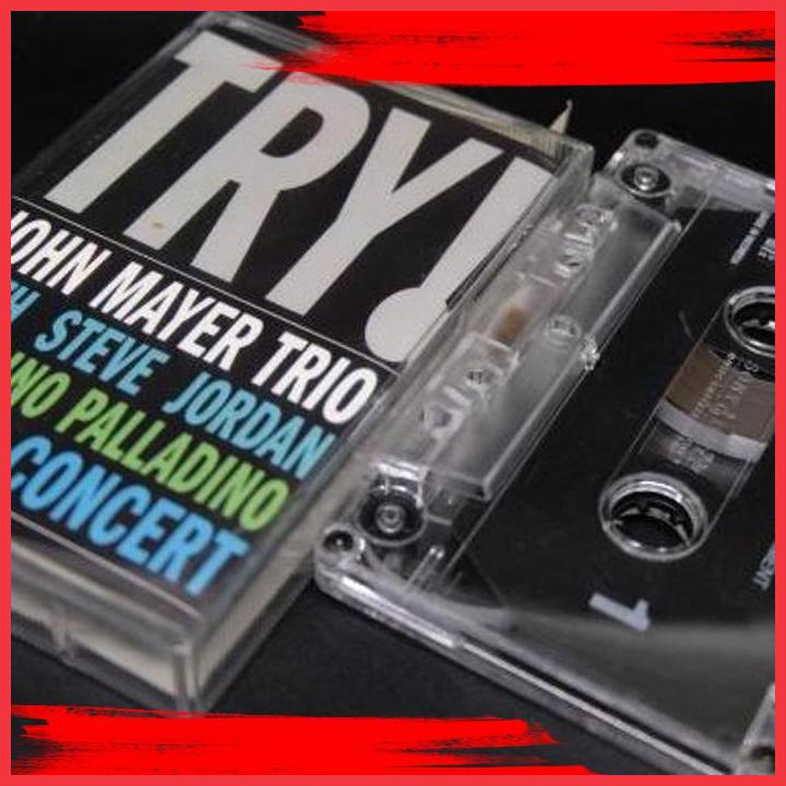 (KNO) KASET PITA JOHN MAYER TRIO TRY OFFICIAL TAPE RARE