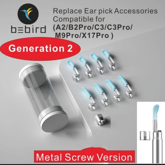 Promo Refill Bebird M9Pro Ear Tips Bebird For M9 Pro X17 Pro A2 B2Pro C3Pro