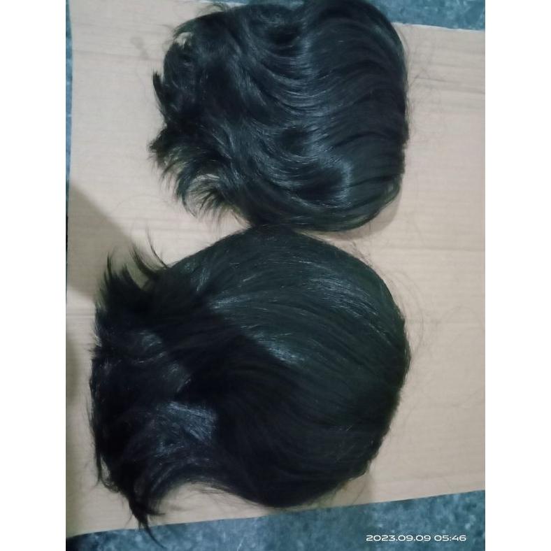 Miliki - wig toupee/wig tambal rambut botak ,.