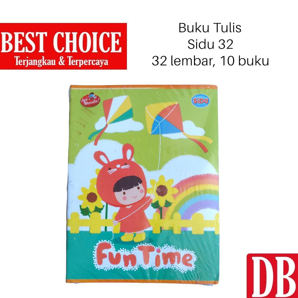 

Best - Buku Tulis SIDU 32 lembar (10 pcs)