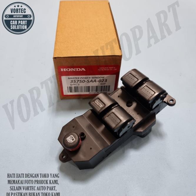 Saklar Power Window Master Power Window Jazz Gd3 City Gd8 2003 - 2008