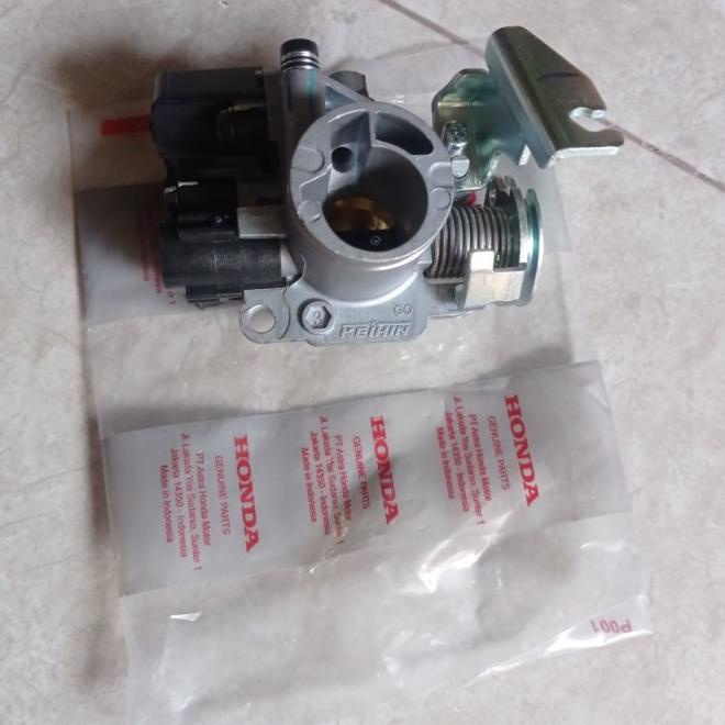Throttle Throtle Body Assy Beat Fi Esp Beat Pop Beat 2014 Stater Halus