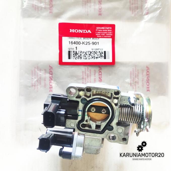 Throttle Body Assy Beat Fi/Scoopy Fi Original Ahm 16400-K25-901