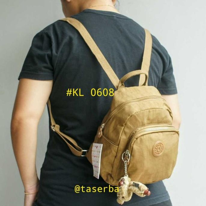 Ransel Mini Wanita Waterproof Boneka Kipling KL 0608 Tas Backpack cute