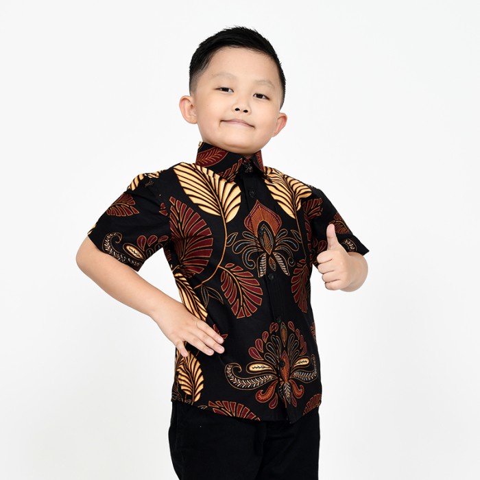 Jose Hadinata Batik Kemeja Anak Fadhil