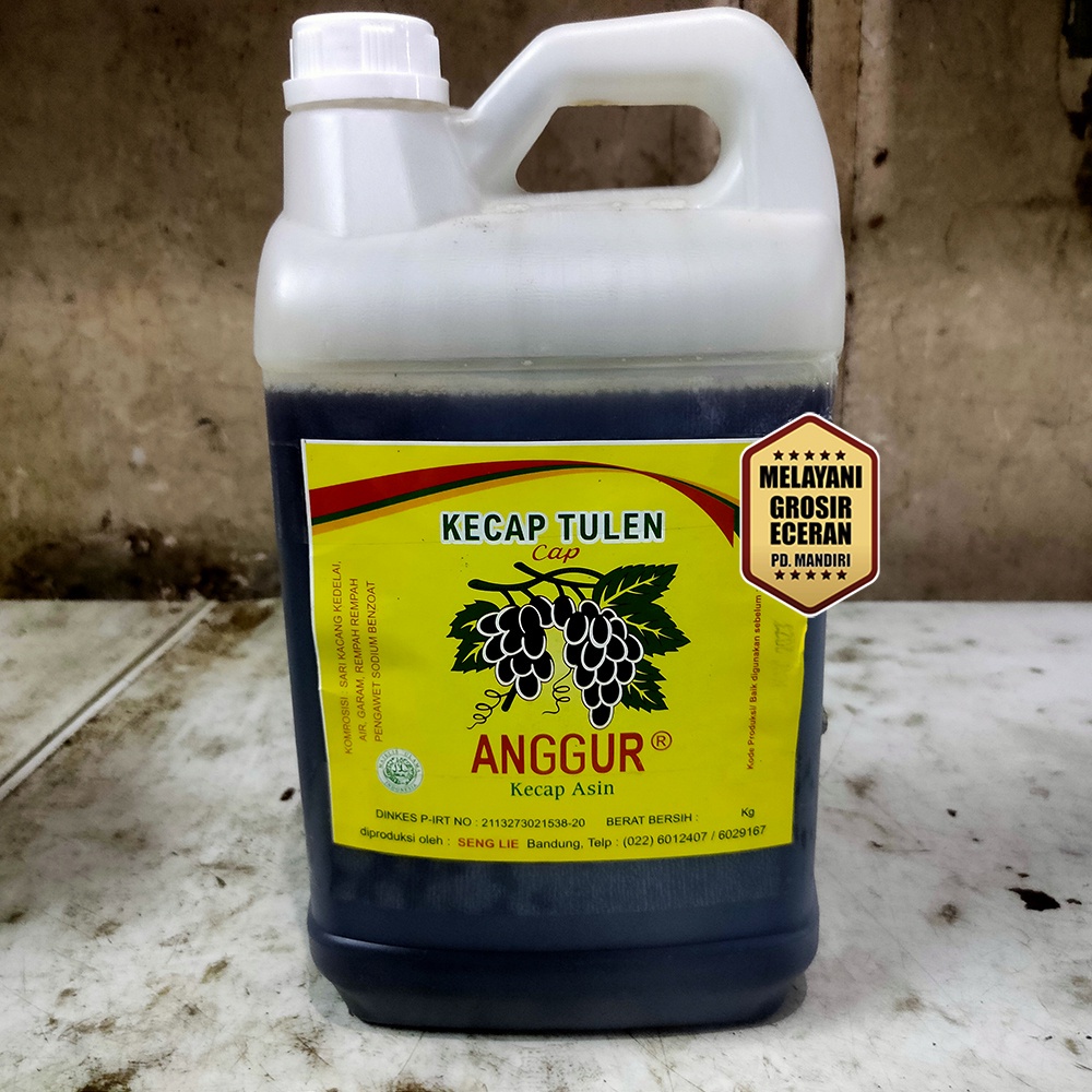 

Anggur Kecap Asin 5 L