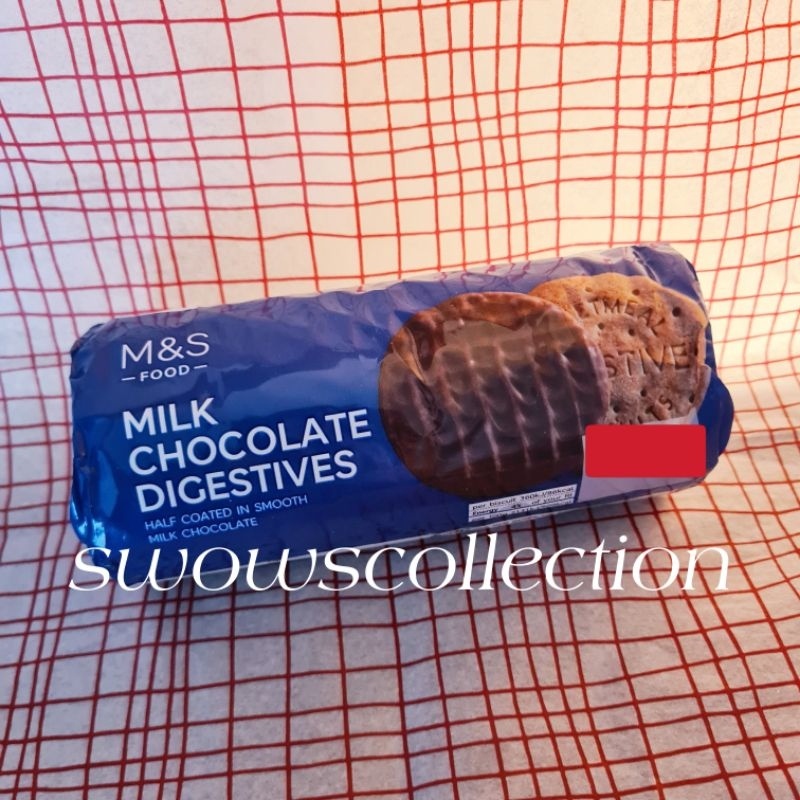 

M&S Mark Marks & And Scer Digestives Digestive Lk Chocolate Biscuit Cookies Biskuit Cokelat Coklat