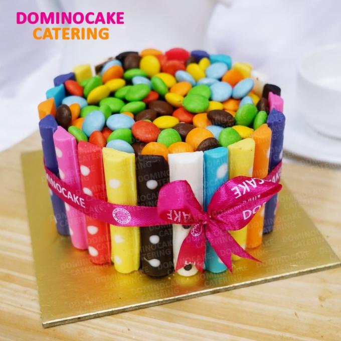 

New Sale Kue Ulang Tahun Mini - Mini Cake - M&M Cake Mini - M&M Cake Love Mini Limited Edition