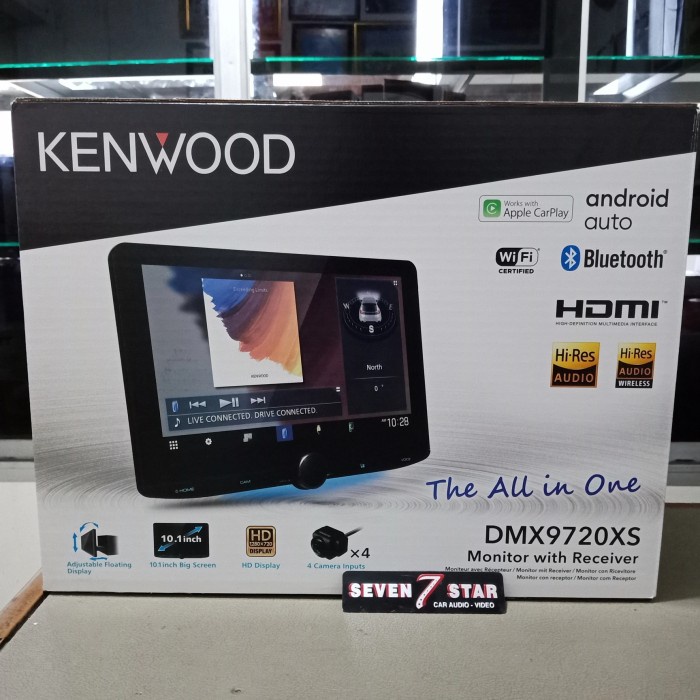 Baru Head Unit Kenwood Dmx9720Xs - Tv Kenwood Dmx9720 - Tv Kenwood 10 Inch Garansi