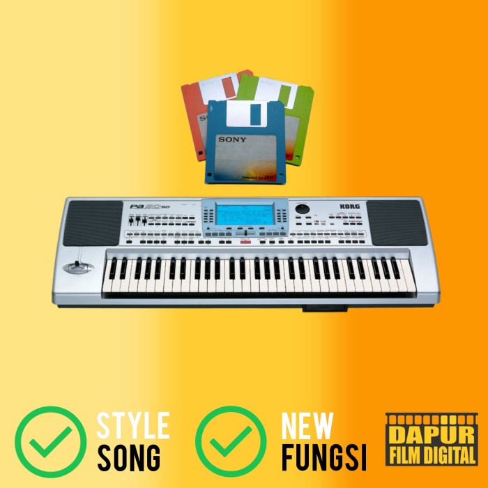 Terbaru Disket Style Midi Song Dangdut Floppy Disk Promo Terlaris