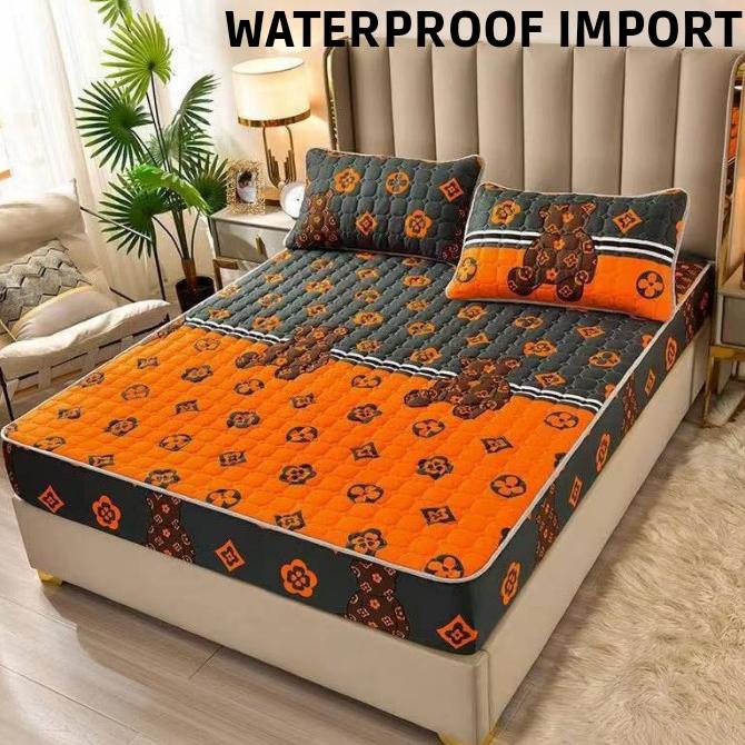Sprei waterproof Import 160x200 Sprei 120x200 Sprei Waterproof 180x200
