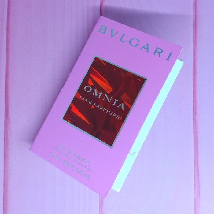 OCacaca- Parfum Vial Bvlgari Omnia Pink Sapphire 1.5 ml EDT