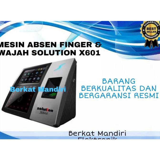 Mesin Absen Solution X 601 / Solution Fingerprint X601