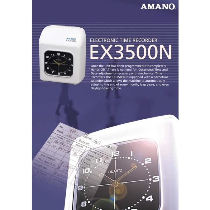 Mesin Absen Amano 3500