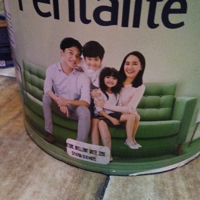 Cat Dulux Pentalite antibacterial Brilliant White 20 Liter Pail -Megah CT