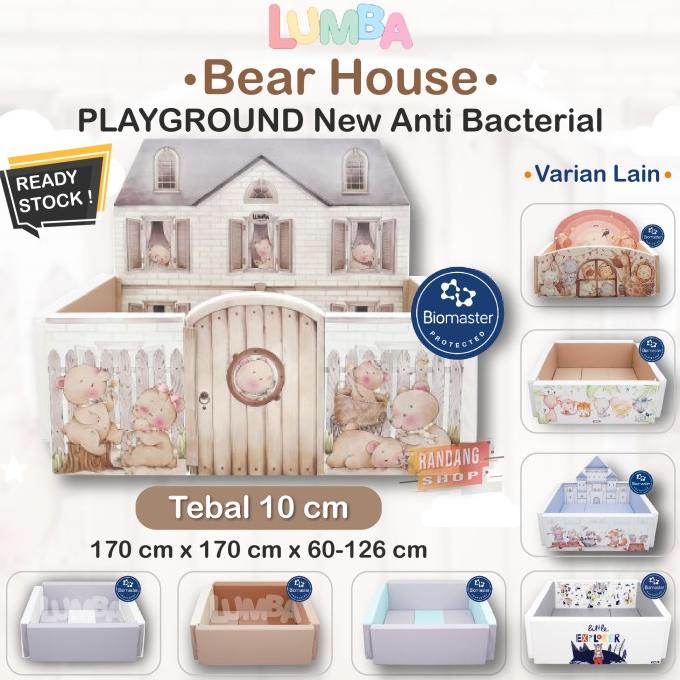 Playground Bumper Bed Lumba Playmat 10 cm