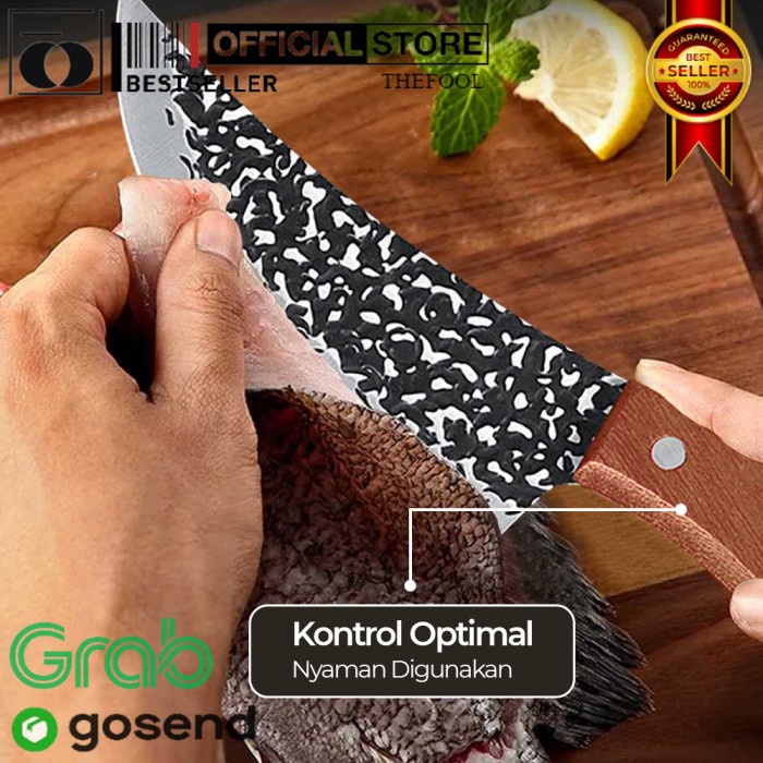 Pisau Chef Carbon Steel ORIGINAL TFID