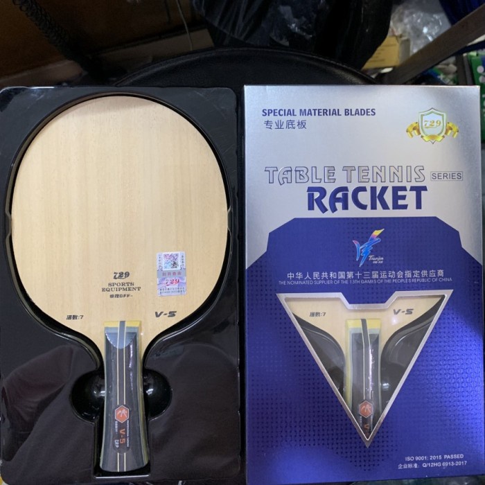Kayu Bat Friendship 729 V-5 Kayu Blade Bat Bet Pingpong Friendship Ori Terpopuler
