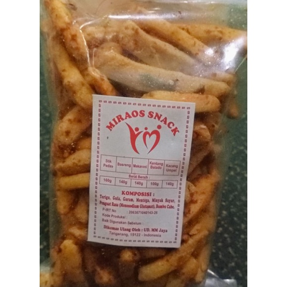 

Basreng Stick Pedas Daun Jeruk / Basreng Stick Asin Daun Jeruk 250g