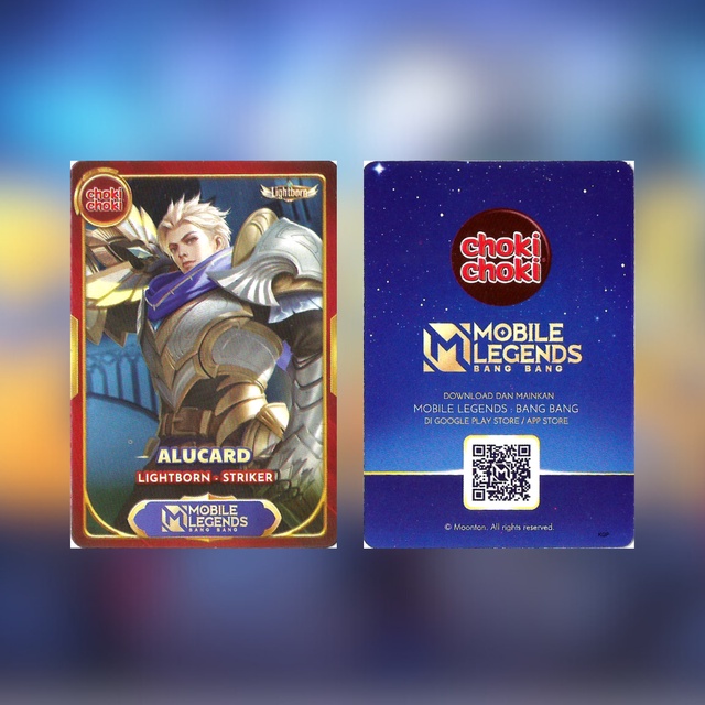 Kartu Mobile Legends Choki Choki Alucard Lightborn Striker