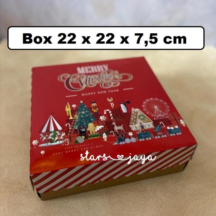 

Box Kotak Natal Jinjing, Box Kue Natal, Souvenir, Kado, Christmas 081