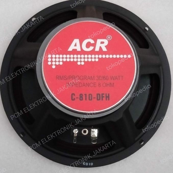 Speaker Full Range 8 Inch ACR C 810 DFH