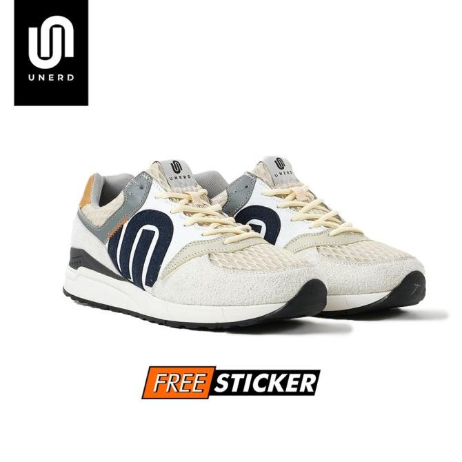 Unerd DHIGH VINTAGE WHITE | Sepatu Sneakers Casual Pria - Wanita