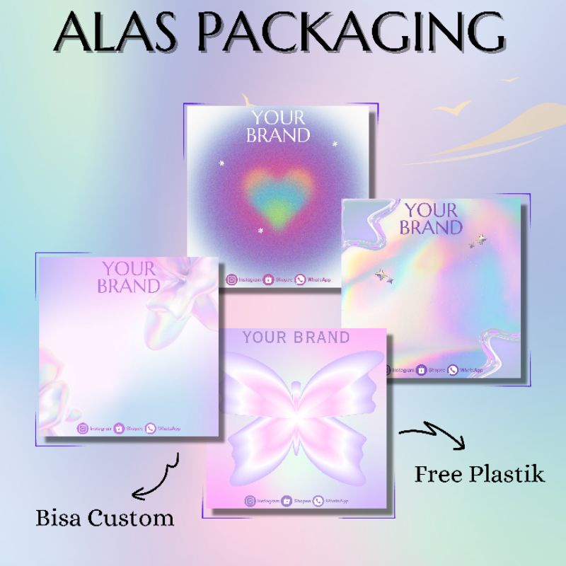 

Alas Packaging VIII / Alas Packing / Kertas Packing / Aksesoris / Free Plastik / Bisa Custom Design / Alas Aksesoris/ Alas Gelang