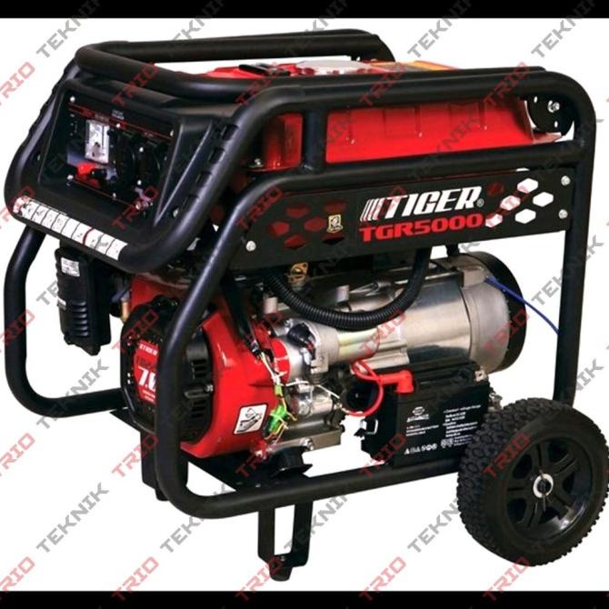 Harga Promo Mesin Generator Genset Jenset Listrik 3000 Watt Tiger TGR5000 TGR 5000
