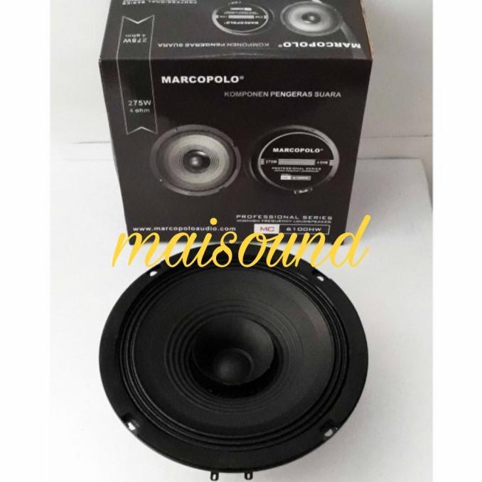 SPEAKER FULL RANGE MARCOPOLO MC 6100HW 6 INCH MC 6100 HW MC6100HW ORI