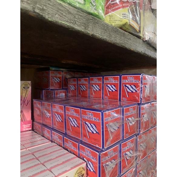 

New - Teh Bendera Bubuk ( Stock) exp 2025 1 Pak isi 10 pcs x 50 gram / Teh Bubuk Bendera Merah .,