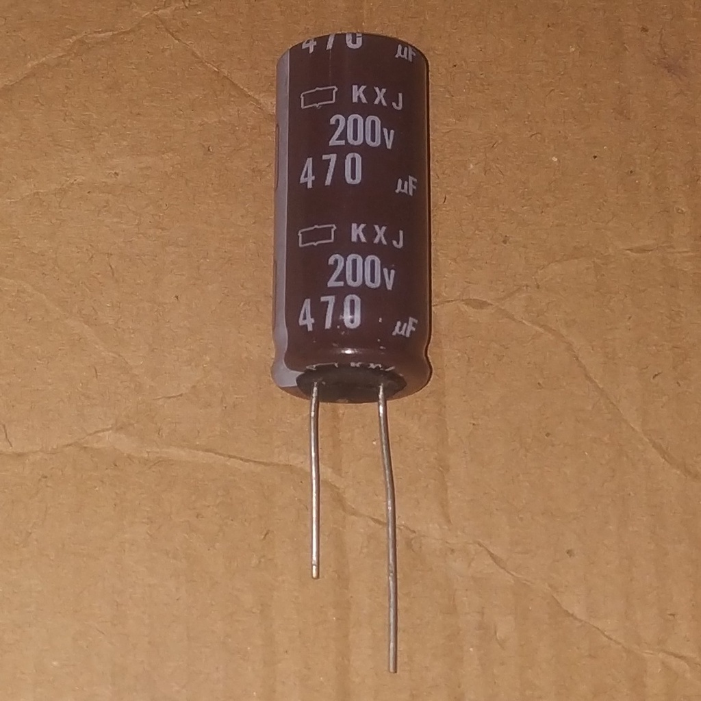 C Elco Elko 470uF 200V 470 uF 200 V
