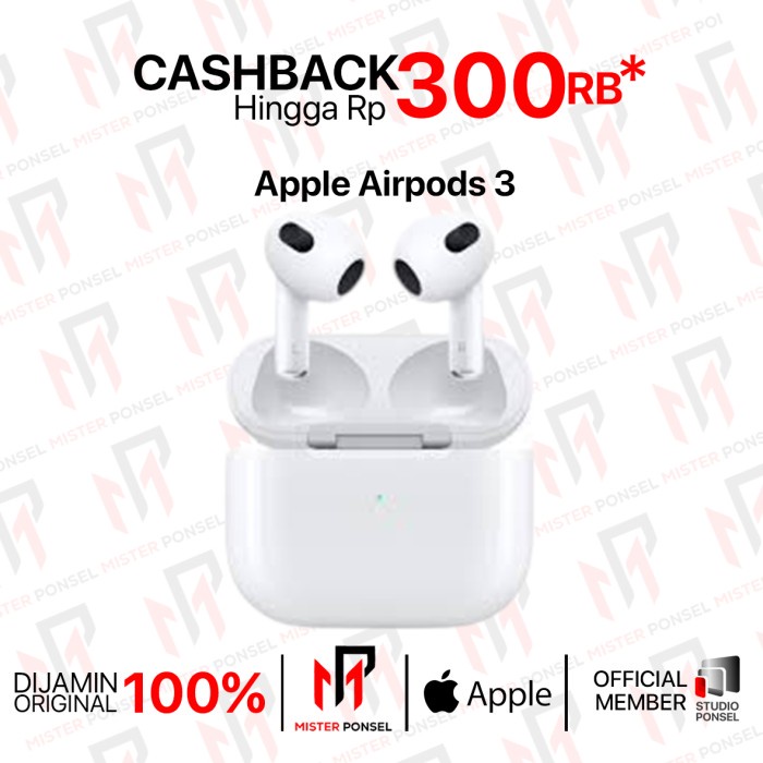 Ready IBOX Apple AirPods 3 Original Gen 3rd Generation with MagSafe