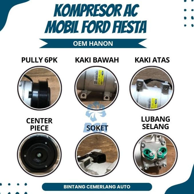 Kompresor Ac Mobil Compressor Ford Fiesta