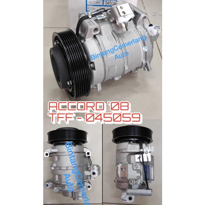 Kompresor Ac Mobil Compressor Honda Accord 2008 Honda 2400Cc