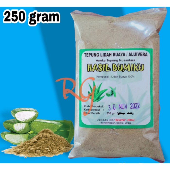

Bettifer Tepung Lidah Buaya Organik 250 Gram/Lidah Buaya Bubuk 250 Gram