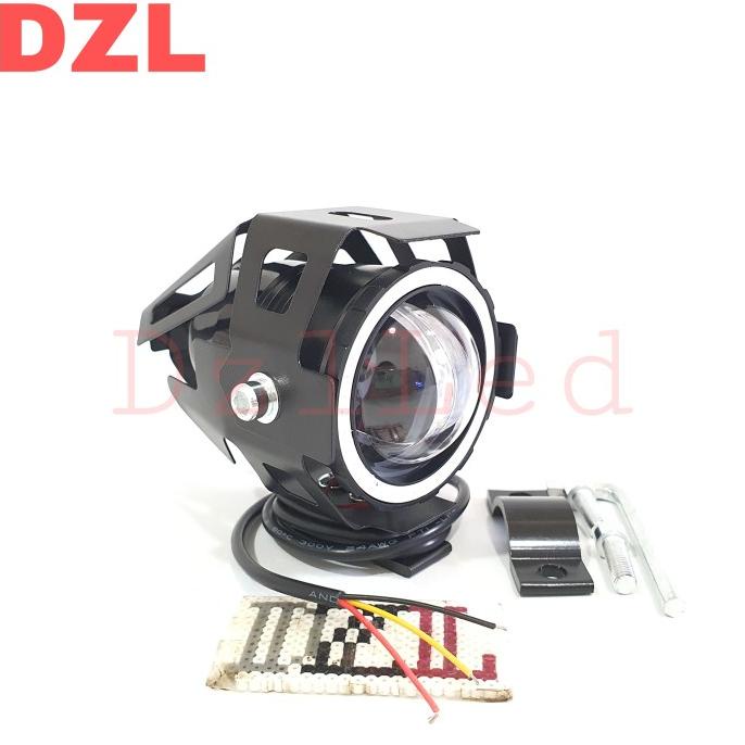 NEW LAMPU TEMBAK LED U7 CREE 4D LENSA TRANSFORMER SINAR PROJIE HID