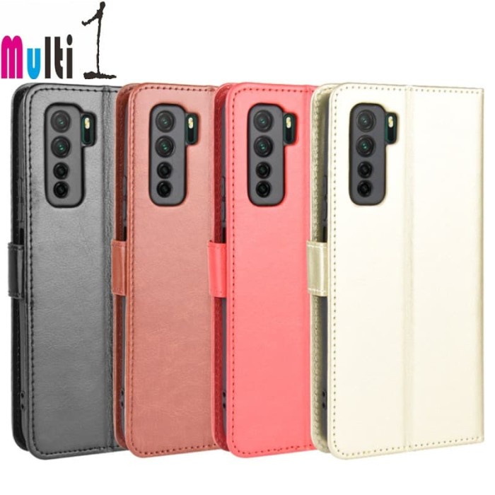 Harga Leather Case Wallet Nova 7SE Nova 7 SE Flip Cover