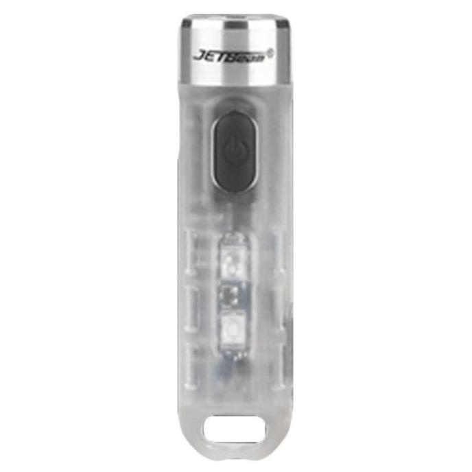JETBeam Mini One SE Senter LED USB Rechargeable CREE XP-G3 500 -Silver