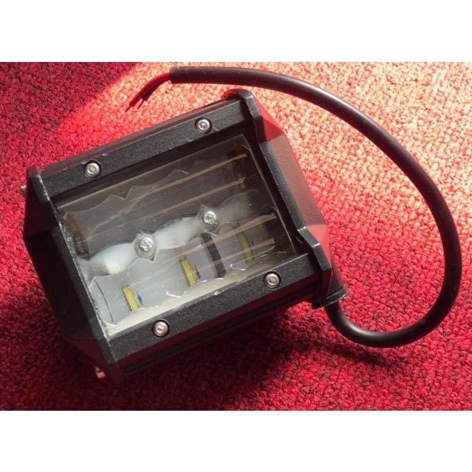 Lampu sorot LED cree 6 mata universal motor mobil - Putih