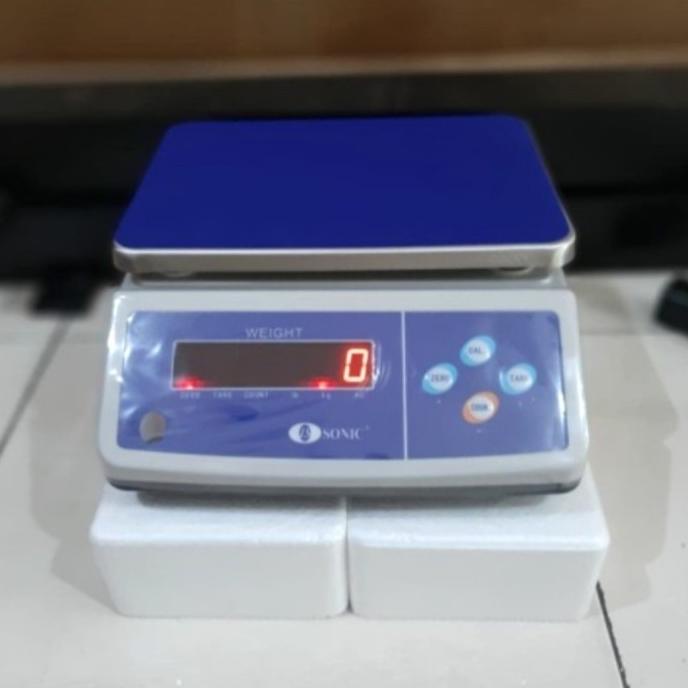 Timbangan Dapur Digital 30Kg / Timbangan Meja 30Kg X 1G Sonic Acs-Rs Daniaorina