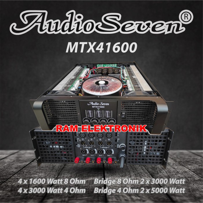 Power Ampli Amplifier Audio Seven MTX41600 / MTX 41600 Original