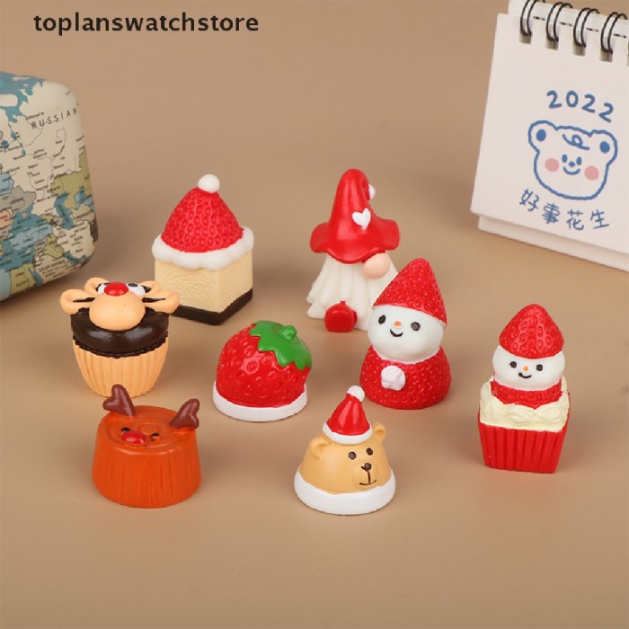 

Topl 1Pc Topper Kue Desain Kartun Buah Untuk Dekorasi Natal Limited Stock