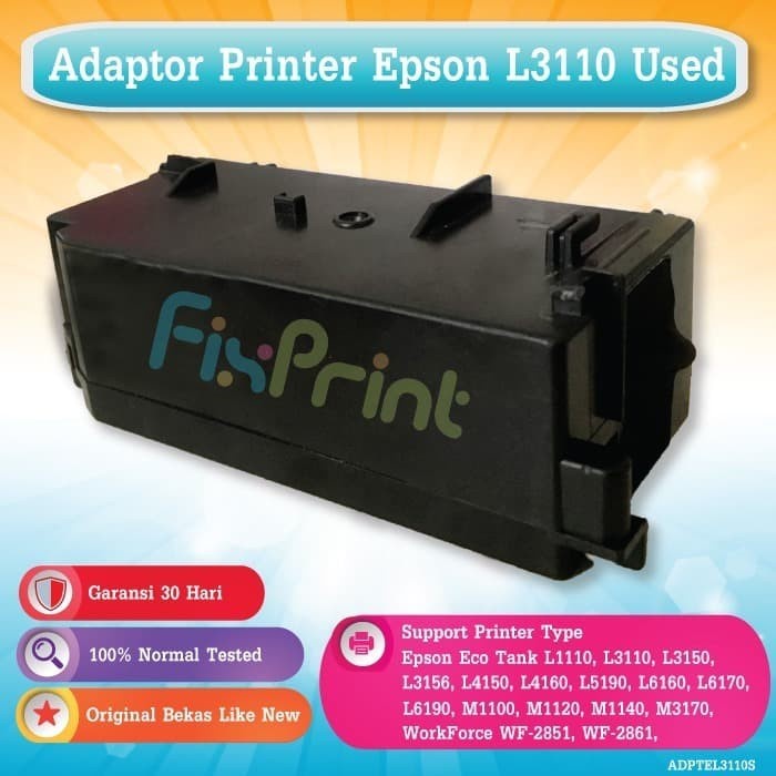 Adaptor Printer Epson L3110 L5190 L6160 L6170 L6190 M1100 Bekas Star