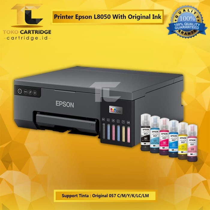 

Printer Epson L8050 L 8050 Photo ID Card Print - Pengganti L805